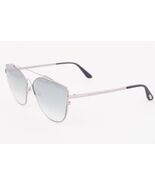 Tom Ford JACQUELYN 563 14X Ruthenium / Blue Gradient Sunglasses TF563 14... - $236.55