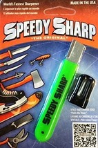 &quot;The Original&quot; Speedy Sharp Carbide Knife Sharpener, neon green or  green - $15.83