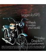 Harley Davidson Leggero 65cc Advertisement 1970 Motorcycle Ephemera LGBinHD - $47.52 CAD