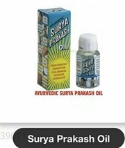 Surya Prakash oil  Nilgiri, Kapoor, Sat Podina, Mustard, Clove 3ML Heada... - $9.41