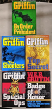 W.E.B. Griffin [Hardcover] By Order Of The President The Shooters Top Secret  X5 - £19.77 GBP