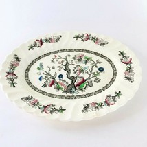 Myott Pattern Indian Tree 12&quot; Serving Plate Fine Staffordshire Scalloped... - £30.53 GBP