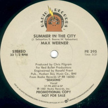 Max Werner - Summer In The City / Cosmic Winter (We&#39;ll Make It To Mars) (12&quot;, Ma - £3.45 GBP
