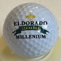 El Dorado Country Club 2000 Millennium display logo golf ball - $15.63