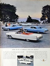 CADILLAC - Convertibles - 1964 Vintage Print Ad - $14.63 CAD