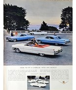 CADILLAC - Convertibles - 1964 Vintage Print Ad - €9,19 EUR