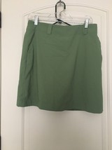 Nike Fit Dry Women&#39;s Skirt Golf Tennis Size 4 Green - £36.39 GBP