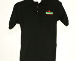 APPLEBEE&#39;S Bar &amp; Grill Vintage Employee Uniform Polo Shirt Black Size XL - £24.29 GBP
