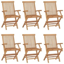 Folding Wooden Set Of 2 3 4 6 8 Teak Wood Outdoor Garden Patio Chairs Se... - £157.39 GBP+