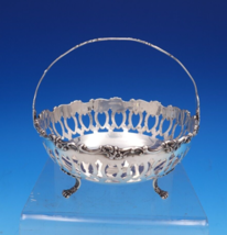 Floral by Theodore Starr Sterling Silver Candy Dish w/Swing Handle #888 ... - $4,936.47 MXN
