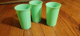 Vintage - Stanley Home Products - Set Of 3 Stackable Tumblers - Lime Green 4 In - £7.84 GBP