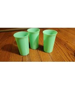 VINTAGE - Stanley Home Products - SET OF 3 Stackable Tumblers - LIME GRE... - $13.65 CAD