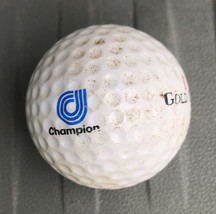 Dunlop Gold Cup “Champion” Company Logo Promo Golf Ball Vintage Rare - £10.99 GBP