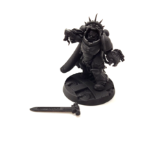 Captain in Gravis Armor DARK IMPERIUM Warhammer 40k Space Marines PRIMED... - $20.66