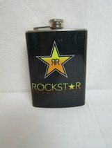 Rockstar Energy Drink Stainless Steel 8oz. Hip Flask FC1R - £7.79 GBP