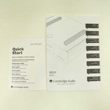 Cambridge Audio Azur 851c Instruction Manual - $9.69