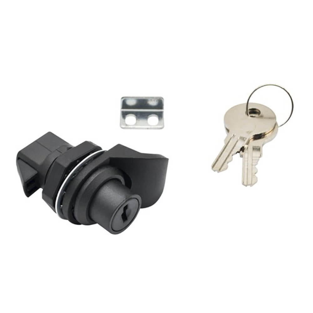 Lockable Pushbutton Cabinet Latch - $21.70