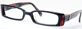 Na Und? Marion Ramm 87/3091 S Black /RED /BLUE Eyeglasses Frame 48-14-140(NOTES) - $47.67