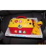 Disney Learning Pet Carrier Play Set Pluto ABC NEW NO BATTERIES INCLUDED - $769.00 MXN