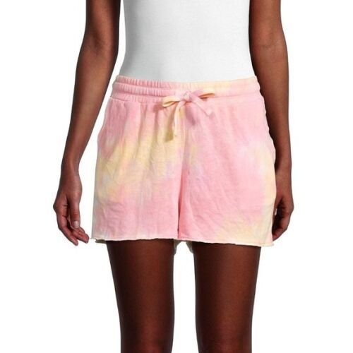 Splendid Tie Dye Elastic Waist Shorts Size S, Sunbloom - £18.53 GBP