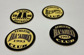 Lot 4 Ha&#39;Aheo Athletic Club Softball POG Hawaii Milk Cap 1993 - £9.94 GBP