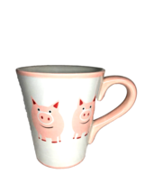 Sonoma Pigs &quot;Piggy&quot; Mug  Life Style Adorable! Small Chip  See details  FAST SHIP - $5.99