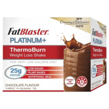 Naturopathica Fatblaster Platinum + Thermoburn Weight Loss Shake Chocolate - £88.23 GBP