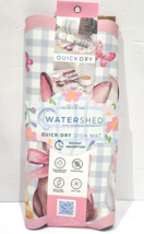 Easter Bunny Rabbits Quick Dry WaterShed Drying Dish Mat 15"x20" - $21.99