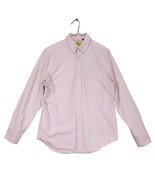 Five Four Poggy The Man Pink Button Down Dress Shirt, Men&#39;s M Cotton Lon... - $372.06 MXN