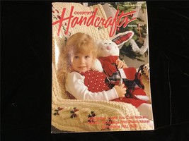 Country Handcrafts Magazine Holiday 1991 Crochet, Knitting, Cross-Stitch Project - £7.90 GBP