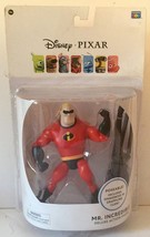 Disney Pixar MR. INCREDIBLE 6&quot; Deluxe Action Figure w/ Omnidroid Grappling Claw - £15.05 GBP