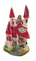 Barkington Castle 20374 Ceramic Candle House 6.25&quot; x 5.75&quot; x 9.5&quot; Blue Sky - $51.98