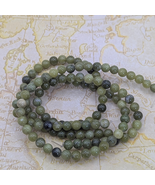 Serpentine Gemstone Round Beads – 6mm and 10mm - $7.95+