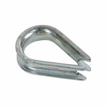Koch Zinc-Plated Galvanized Steel 3/16 in. D Wire Rope Clips and Thimble... - $14.95
