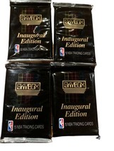 Lot of 4 Packs New 1990-91 Skybox NBA Basketball Cards Unopened FREE SHIPPING - £15.14 GBP