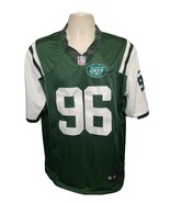 Nike NFL New York Jets Mohammed Wilkerson #96 Adult Large Green On Field... - €30,56 EUR