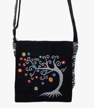 Black Tree of Life Crossbody Bag Purse    NEW   - £19.92 GBP