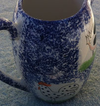 Hand Painted in Italy ceramic pitcher image 4