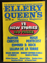 Ellery Queen&#39;s Mystery Magazine June 1974 Christie Pentecost Hoch - £5.56 GBP