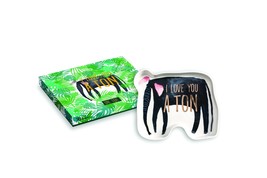 Rosanna Be Wild Elephant Tray, Multicolor - $348.38 MXN