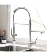 Commercial Kitchen Faucet: High-Arc Pull-Down Sprayer - $2,817.65 MXN