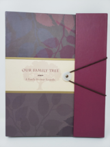 Our Family Tree Record Book A Family Heritage Keepsake Hardcover Band Closure - £8.56 GBP