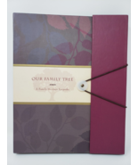 Our Family Tree Record Book A Family Heritage Keepsake Hardcover Band Cl... - £8.52 GBP