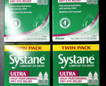 Qty-4 Systane Ultra Lubricant Eye Drops Twin Packs  EXP.  1/2027 &amp; 2/2027 - $53.46