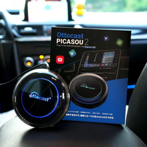 Ottocast Picasou 2 AI Box Carplay Wireless Android Auto Car Truck SUV - PCS40 - £94.51 GBP