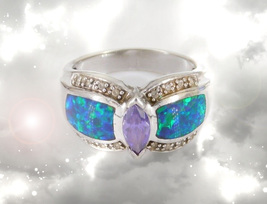 Haunted Ring Liberation From The Past Forge A New Path Highest Light Magick - £7,148.45 GBP