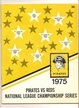 1975 NLCS program Cincinnati Reds @ Pittsburgh Pirates - $63.39