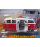 Matchbox, 59 Volkswagen (VW) 23 Micro Bus, 50th Anniversary Superfast, Red/White - $11.00