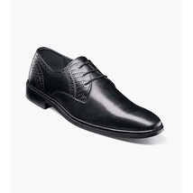 Stacy Adams Giorgetti Plain Toe Oxford Shoes Leather Black 25781-001 image 3