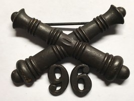 1902-1905, U.S ARMY ARTILLERY CORPS, BRONZE, 96th FIELD ARTILLERY, COLLA... - $35.00